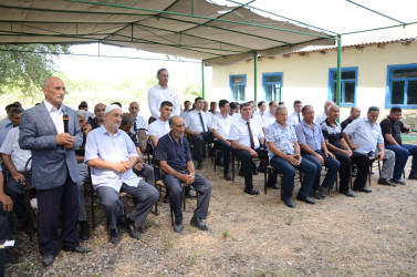 Avqustun 12-də Öyləqulu kənd sakinləri ilə səyyar qəbul keçirilib.