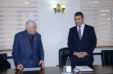 İcra başçısı Elşən Həsənli rayon ağsaqqallarının nümayəndələri ilə görüş keçirib