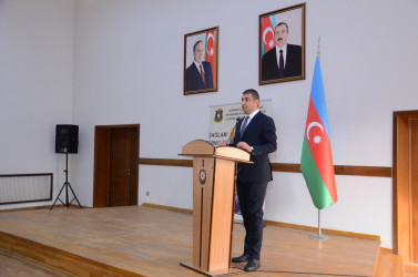 Kürdəmir Rayon İcra Hakimiyyətində “Vətənpərvər Azərbaycan gəncliyi: Sağlam gənclik, sağlam gələcək!” mövzusunda tədbir keçirilib.