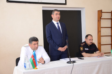 Avqustun 6-da Qaramahmudlu kənd sakinləri ilə səyyar qəbul keçirilib.