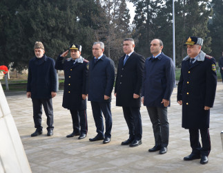 Kürdəmirdə 20 Yanvar faciəsi qurbanlarının əziz xatirəsi ehtiramla yad edilib.