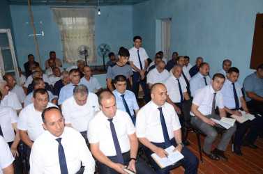 İsmayıllı kənd sakinləri ilə növbəti səyyar qəbul keçirilib.