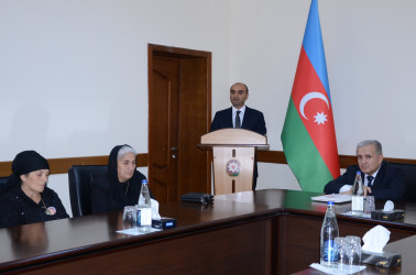 Kürdəmirdə “Konstitusiya və Suverenlik ili” çərçivəsində 8 Noyabr – Zəfər Gününə həsr olunan dəyirmi masa keçirilib.