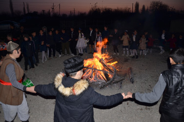 Kürdəmirdə yel çərşənbəsi qeyd olunub