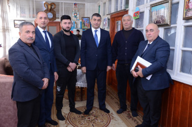 Atakişili kəndində sakinlər ilə səyyar qəbul keçirilib
