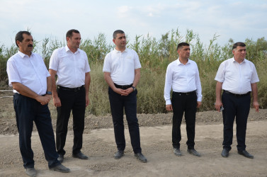 Kürdəmir Rayon İcra Hakimiyyəti başçısı “QLOBAL AQRO” MMC-ə baxış keçirib.