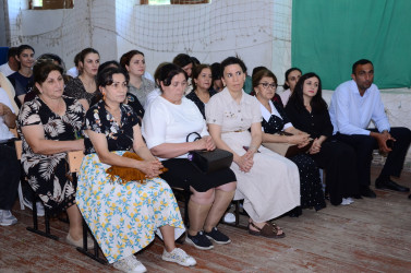 İyunun 18-də Qaraqocalı kənd sakinləri ilə səyyar qəbul keçirilib.