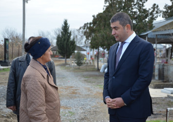 Garıs Əyribənd kənd sakinləri ilə növbəti səyyar qəbul keçirilib