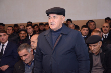 Ərəbqubalı kəndində sakinlər ilə səyyar qəbul keçirilib