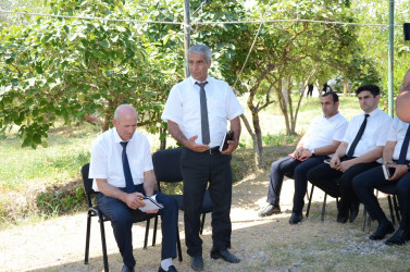 Axtaçı kənd sakinləri ilə növbəti səyyar qəbul keçirilib