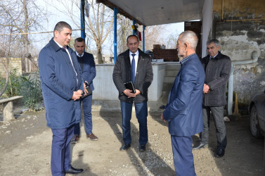 Söyüdlər kənd sakinləri ilə səyyar qəbul keçirilib