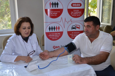 Oktyabrın 14-də Kürdəmirdə qanvermə aksiyası keçirilib.