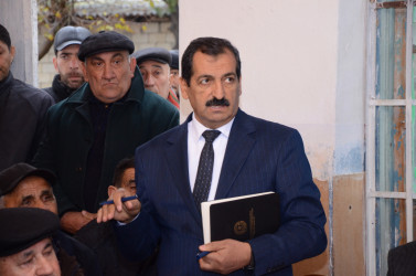 Ərəbqubalı kəndində sakinlər ilə səyyar qəbul keçirilib