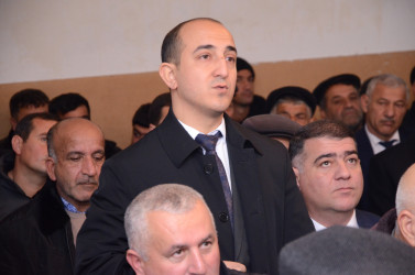 Ərəbqubalı kəndində sakinlər ilə səyyar qəbul keçirilib