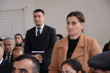 Topalhəsənli kənd sakinləri ilə növbəti səyyar qəbul keçirilib