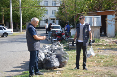 Ekologiya və Təbii Sərvətlər Nazirliyinin və Kürdəmir Rayon İcra Hakimiyyətinin təşkilatçılığı ilə rayonda növbəti təmizlik aksiyası keçirilib.