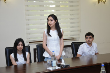 İyunun 20-də Kürdəmir Rayon İcra Hakimiyyətinin könüllülərinin növbəti qrupu ilə görüş keçirilib.