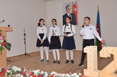 Kürdəmir şəhər 1 saylı tam orta məktəbin 125 illik yubileyi qeyd edilib.