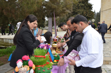 Kürdəmirdə Novruz bayramı ilə əlaqədar ümumrayon bayram şənliyi keçirilib.