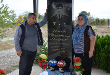 İcra başçısı şəhid Rəvan Məlikovun anım tədbirində iştirak edib.