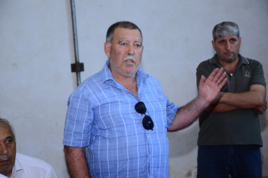 İyunun 18-də Qaraqocalı kənd sakinləri ilə səyyar qəbul keçirilib.
