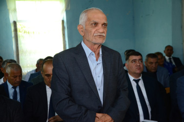 Mayın 21-də İsmayıllı kənd sakinləri ilə səyyar qəbul keçirilib.