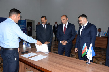 Kürdəmirdə növbəti əmək yarmarkası keçirilib.