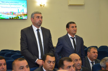 “Şəhərsalma və Memarlıq İli” çərçivəsində Kürdəmirdə “Ümumdünya Məskunlaşma Günü” və “Ümumdünya Şəhərlər Günü” ilə bağlı tədbir keçirilmişdir.