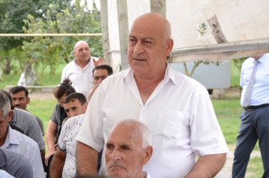 Sentyabrın 24-də Beyi kənd sakinləri ilə səyyar qəbul keçirilib.