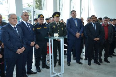 Kürdəmir stansiyasının yenidənqurma işlərindən sonra fəaliyyətinin bərpa edilməsi və istifadəyə verilməsi mərasimi keçirilib.