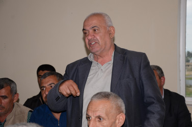 Sığırlı kəndində sakinlər ilə səyyar qəbul keçirilib