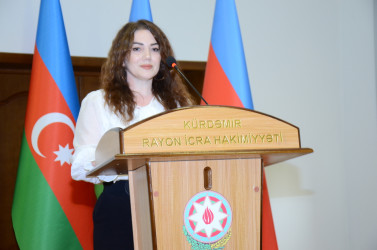 Kürdəmirdə Ümummilli Lider Heydər Əliyevin anadan olmasının 103 illiyi qeyd olunub.