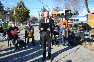 Kürdəmirdə Yeni il şənliyi keçirilib.