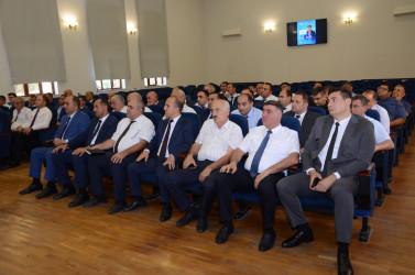 Sentyabrın 30-da “Yerli İcra Hakimiyyətlərində Rəqəmsallaşma üzrə Yol Xəritəsi” mövzusunda iclas keçirilib.