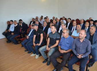 Oktyabrın 1-də Dəyirmanlı kənd sakinləri ilə səyyar qəbul keçirilib.