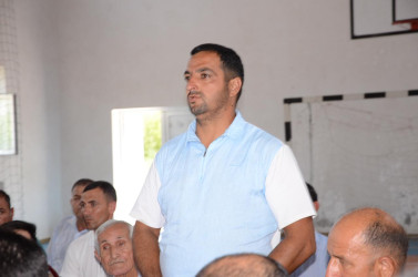 İyulun 21-də Qarasaqqal kənd sakinləri ilə növbəti səyyar qəbul keçirilib
