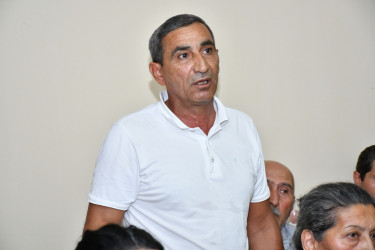 İyulun 9-da Yeni Şıxımlı kənd sakinləri ilə səyyar qəbul keçirilib.