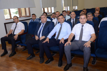 Sentyabrın 30-da “Yerli İcra Hakimiyyətlərində Rəqəmsallaşma üzrə Yol Xəritəsi” mövzusunda iclas keçirilib.