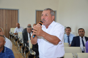 İyunun 11-də Qarasu kənd sakinləri ilə səyyar qəbul keçirilib.