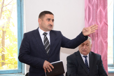 Qarabucaq qəsəbə sakinləri ilə növbəti səyyar qəbul keçirilib