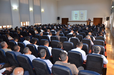 Kürdəmir Rayon İcra Hakimiyyətində Qərbi Azərbaycan İcması ilə birgə “Qərbi Azərbaycan İrsi” kitabının I cildinin təqdimatı keçirilib.