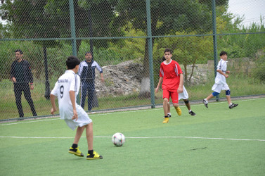 Kürdəmir rayonunda minifutbol turniri başa çatıb