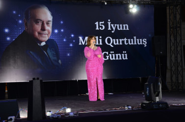 15 İyun – Milli Qurtuluş Günü münasibətiləümumrayon konsert proqramı təşkil olunub.